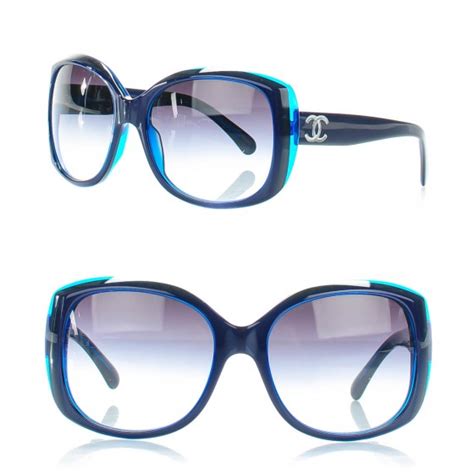 CHANEL CC Sunglasses 5183 Blue 143283 